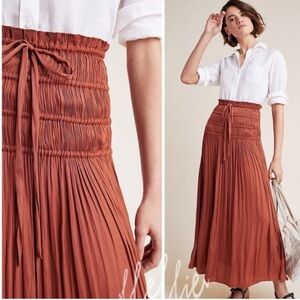 “CURRENT AIR” Anthro Kroes Tiered Maxi Skirt